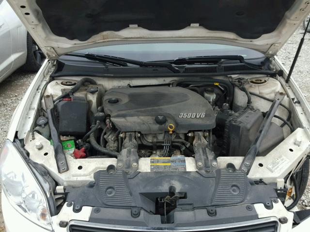 2G1WT58N989286245 - 2008 CHEVROLET IMPALA LT WHITE photo 7