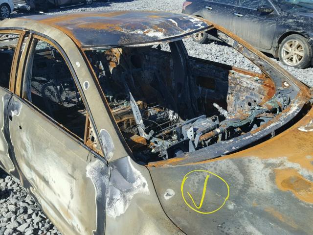 4T1BE46K19U862851 - 2009 TOYOTA CAMRY BASE BURN photo 9