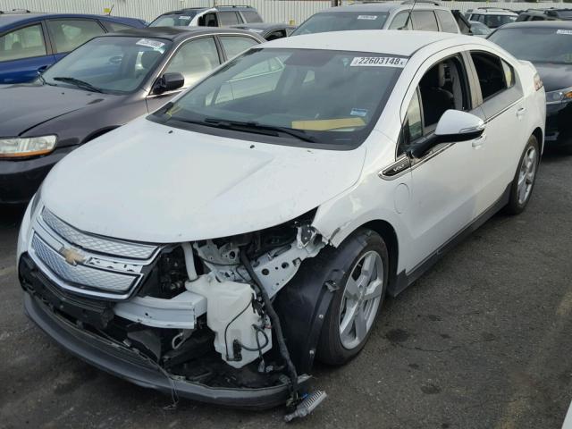 1G1RF6E40EU173031 - 2014 CHEVROLET VOLT WHITE photo 2