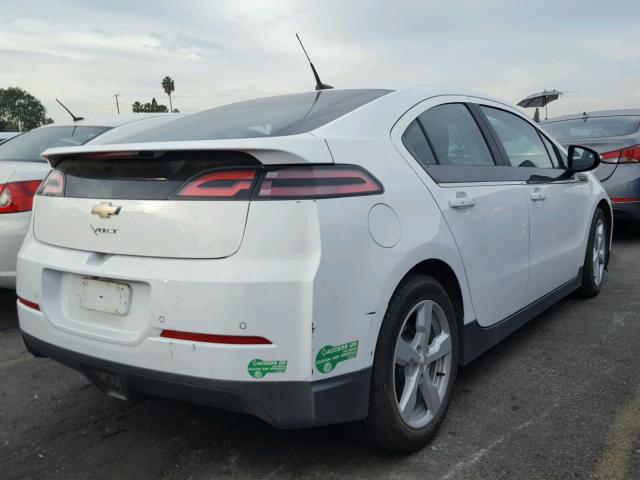 1G1RF6E40EU173031 - 2014 CHEVROLET VOLT WHITE photo 4