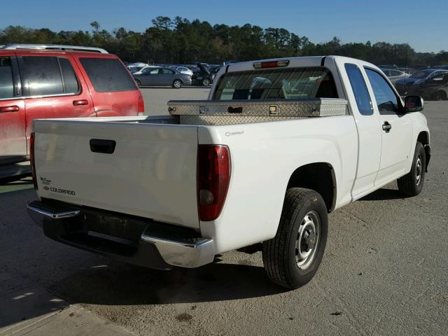 1GCCS198768167164 - 2006 CHEVROLET COLORADO WHITE photo 4