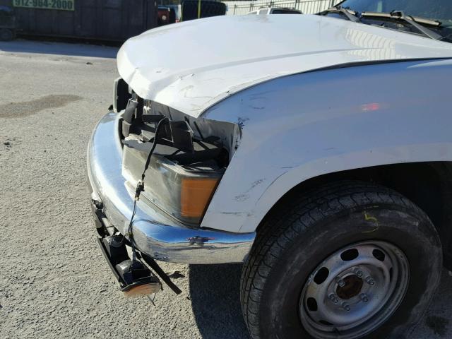 1GCCS198768167164 - 2006 CHEVROLET COLORADO WHITE photo 9