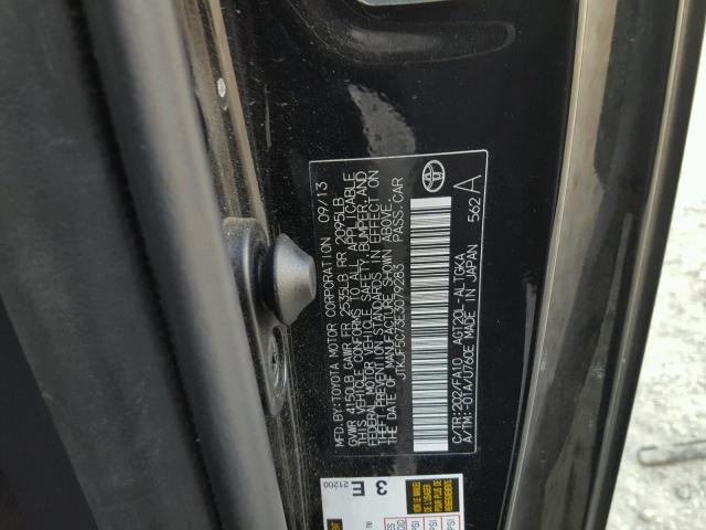 JTKJF5C73E3079283 - 2014 TOYOTA SCION TC 黑色 照片 10