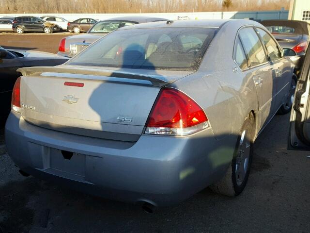 2G1WD58C179401799 - 2007 CHEVROLET IMPALA SUP SILVER photo 4