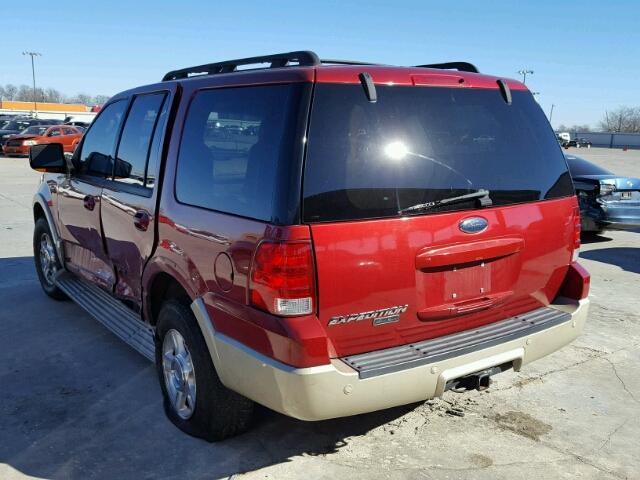 1FMPU17506LA97018 - 2006 FORD EXPEDITION RED photo 3