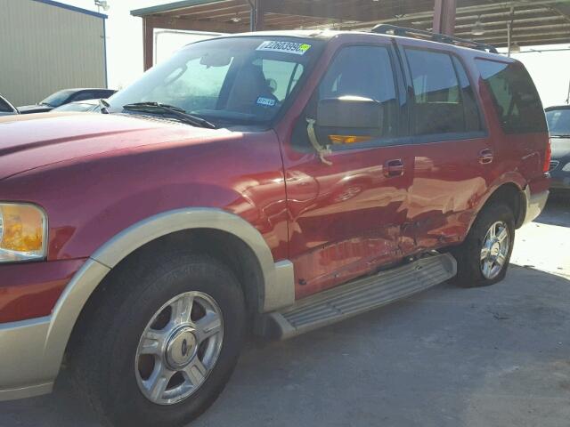 1FMPU17506LA97018 - 2006 FORD EXPEDITION RED photo 9