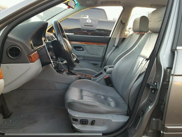 WBADT43462GY40922 - 2002 BMW 525 I AUTO SILVER photo 5