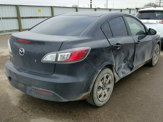 JM1BL1UG3B1438943 - 2011 MAZDA 3 I BLACK photo 4