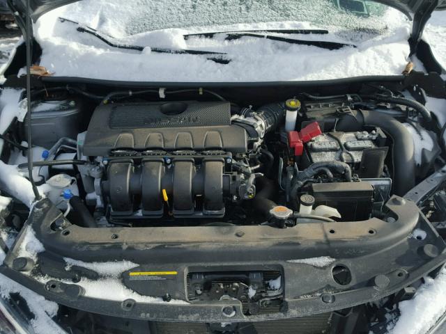 3N1AB7AP9GY323114 - 2016 NISSAN SENTRA S SILVER photo 7