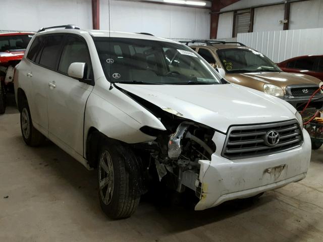 JTEZA3EH1A2011580 - 2010 TOYOTA HIGHLANDER WHITE photo 1