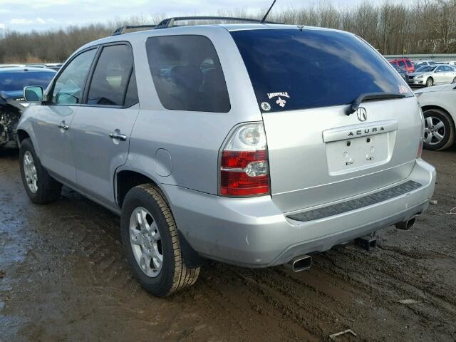 2HNYD18654H529820 - 2004 ACURA MDX TOURIN SILVER photo 3