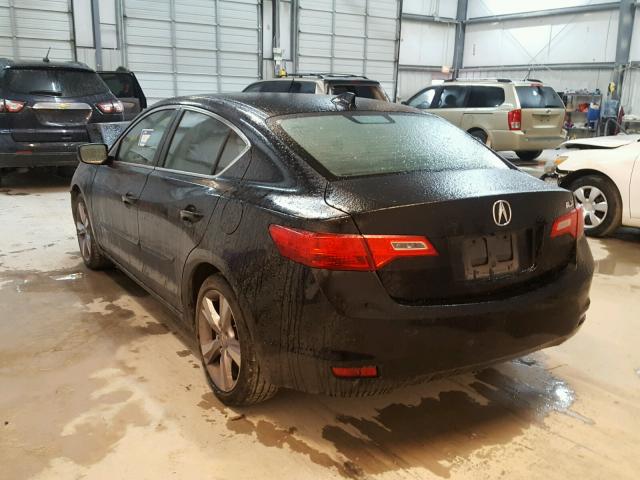 19VDE1F5XDE016174 - 2013 ACURA ILX 20 PRE BLACK photo 3