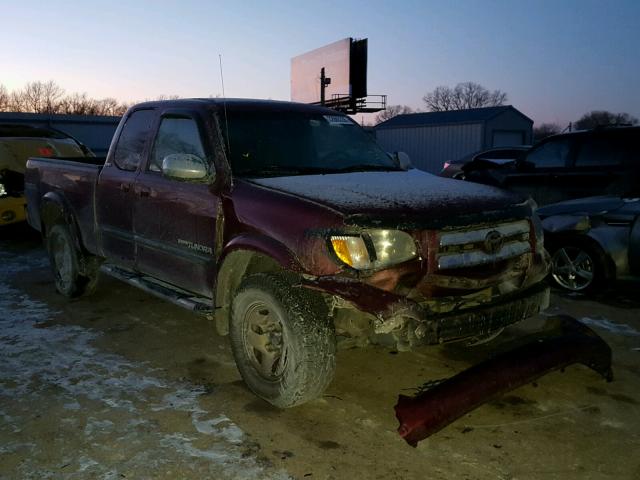 5TBBT44113S359748 - 2003 TOYOTA TUNDRA ACC MAROON photo 1