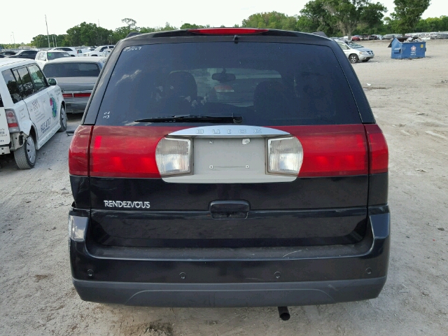 3G5DA03L86S644326 - 2006 BUICK RENDEZVOUS BLACK photo 10