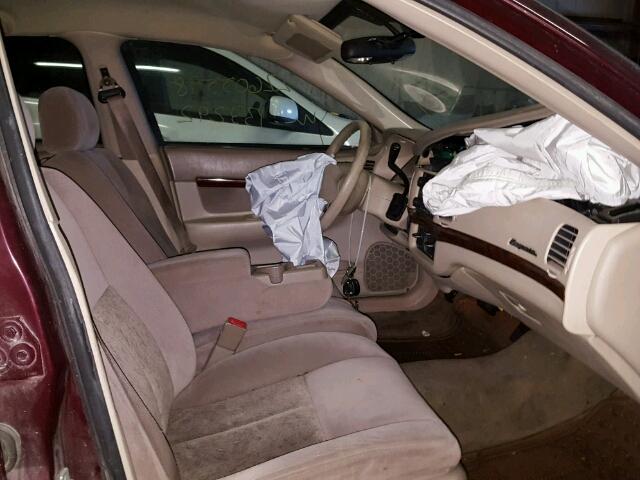 2G1WF52E749272497 - 2004 CHEVROLET IMPALA 栗色 照片 5