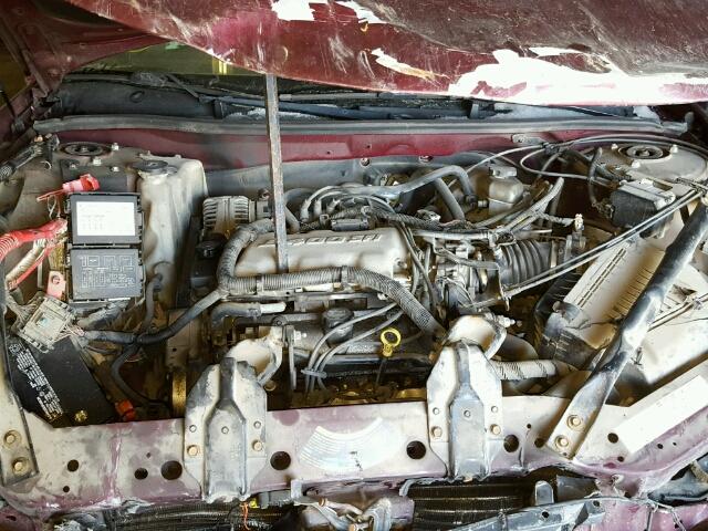 2G1WF52E749272497 - 2004 CHEVROLET IMPALA 栗色 照片 7