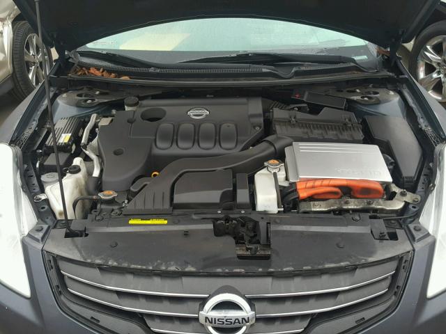 1N4CL2AP3AC111322 - 2010 NISSAN ALTIMA HYB GRAY photo 7