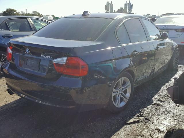 WBAVC53538FZ87944 - 2008 BMW 328 I SULE BLUE photo 4