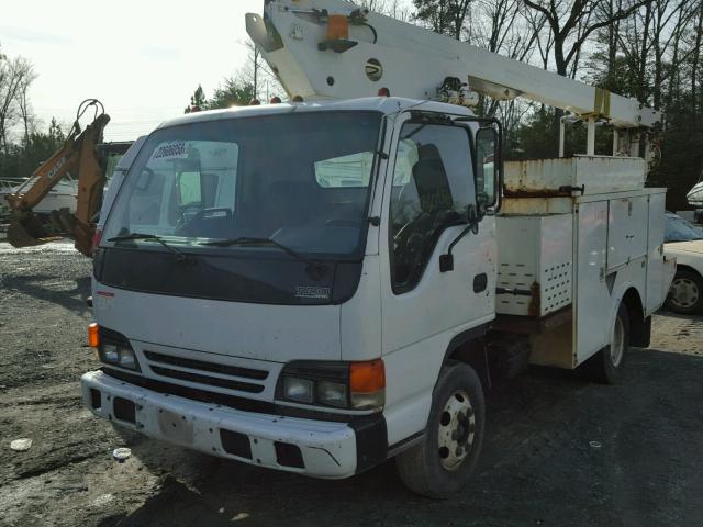 JALB4B14217013950 - 2001 ISUZU NPR WHITE photo 2