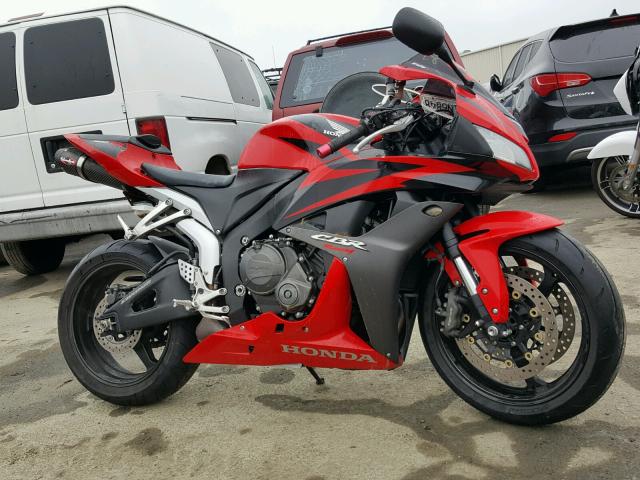 JH2PC40178M100839 - 2008 HONDA CBR600 RR RED photo 1