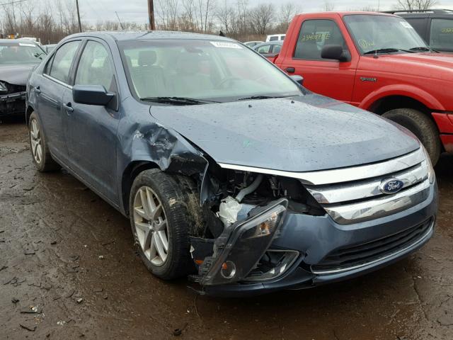 3FAHP0JAXBR177850 - 2011 FORD FUSION SEL GRAY photo 1