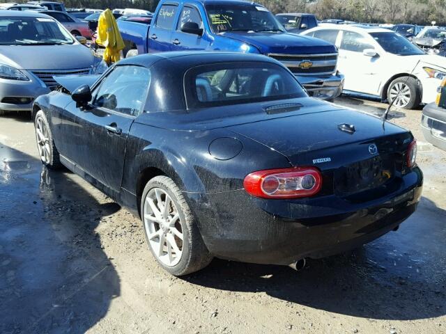 JM1NC2FFXA0205900 - 2010 MAZDA MX-5 MIATA BLACK photo 3