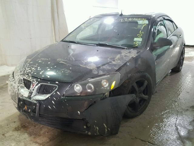 1G2ZG57NX84282013 - 2008 PONTIAC G6 BASE BLACK photo 2