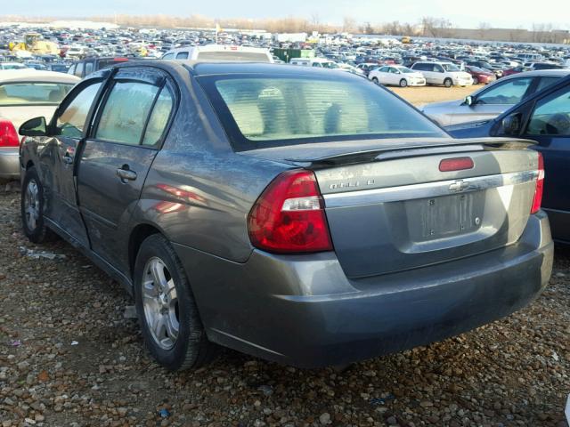 1G1ZU548X5F212068 - 2005 CHEVROLET MALIBU LT GRAY photo 3