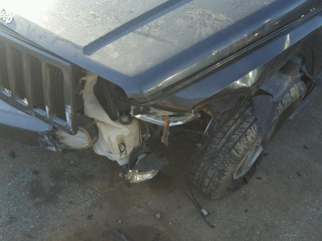 1J8HH48N46C106843 - 2006 JEEP COMMANDER ნაცრისფერი ფოტო 9