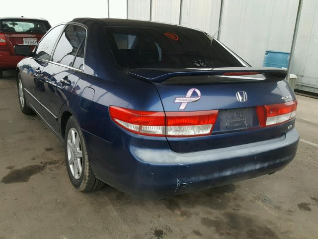 1HGCM66553A019778 - 2003 HONDA ACCORD EX BLUE photo 3