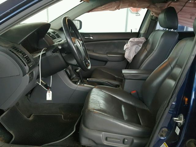 1HGCM66553A019778 - 2003 HONDA ACCORD EX BLUE photo 5