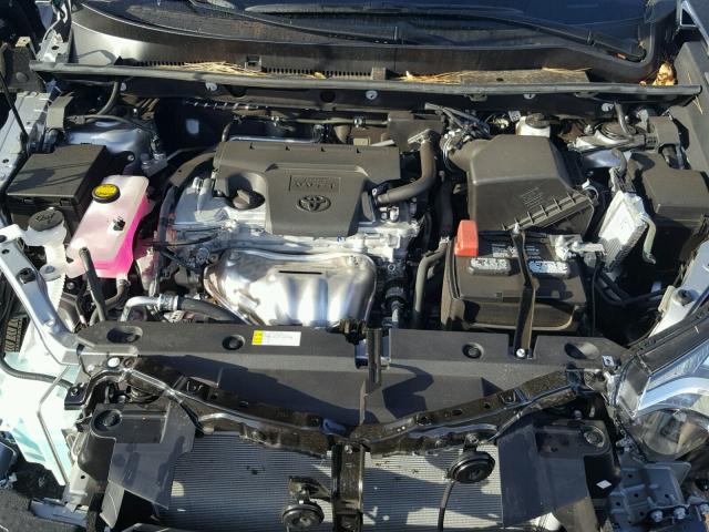 2T3WFREV3HW389337 - 2017 TOYOTA RAV4 XLE GRAY photo 7