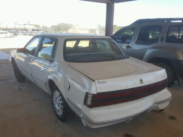 1G4AG54N8P6424256 - 1993 BUICK CENTURY SP WHITE photo 3