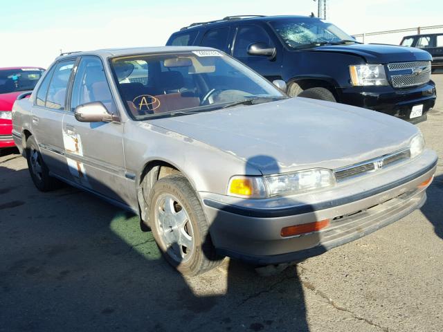 JHMCB7670NC063737 - 1992 HONDA ACCORD EX TAN photo 1