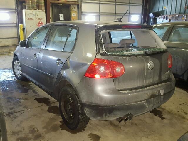 WVWDA71K58W069668 - 2008 VOLKSWAGEN RABBIT GRAY photo 3