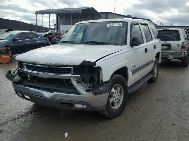 1GNEC13V83R261524 - 2003 CHEVROLET TAHOE C150 WHITE photo 2