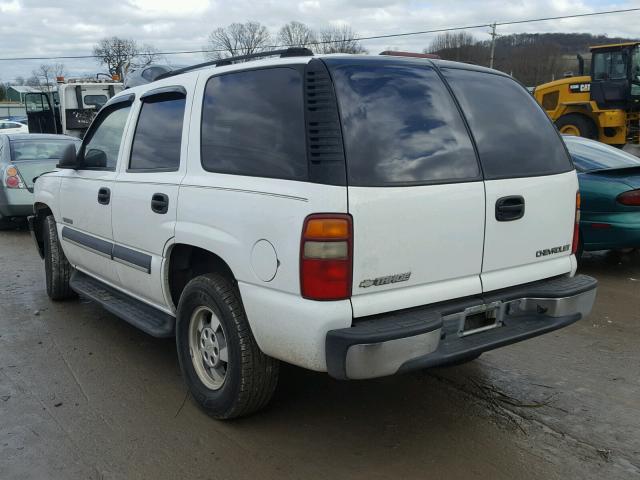 1GNEC13V83R261524 - 2003 CHEVROLET TAHOE C150 WHITE photo 3