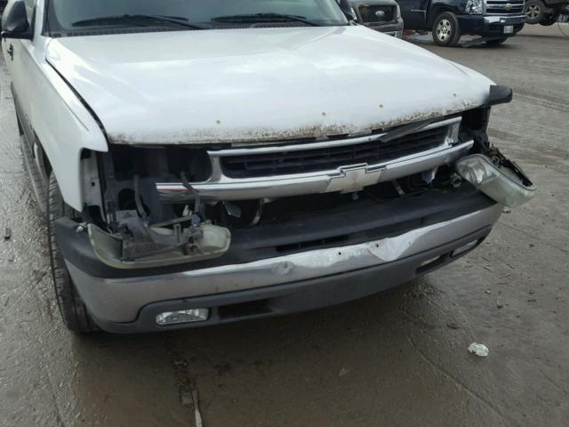 1GNEC13V83R261524 - 2003 CHEVROLET TAHOE C150 WHITE photo 9