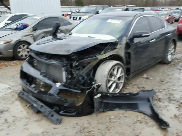 1N4AA5AP4AC832702 - 2010 NISSAN MAXIMA S BLACK photo 9