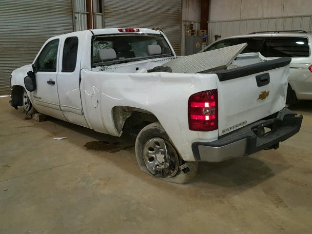 1GCRCSEAXDZ367257 - 2013 CHEVROLET SILVERADO WHITE photo 3