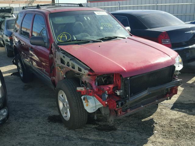 1FMCU95H15KB86627 - 2005 FORD ESCAPE HEV RED photo 1