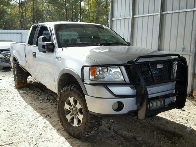 1FTPX14596NA29627 - 2006 FORD F150 SILVER photo 1