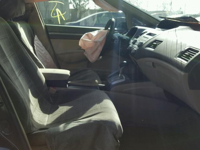 2HGFA16836H514036 - 2006 HONDA CIVIC EX შავი ფოტო 5