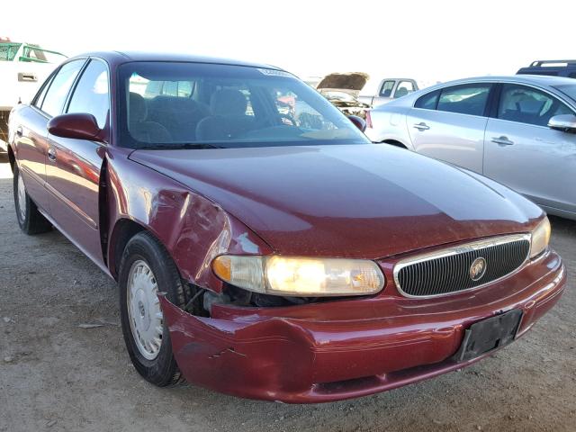 2G4WS52J141223905 - 2004 BUICK CENTURY CU MAROON photo 1