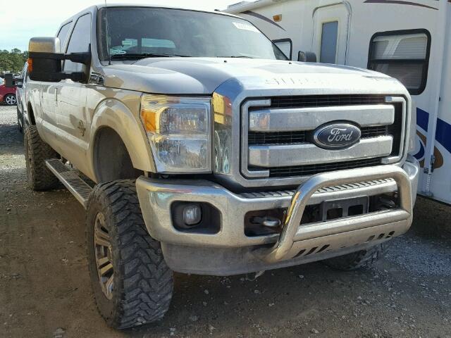 1FT7W2BTXCEC25842 - 2012 FORD F250 SUPER WHITE photo 1