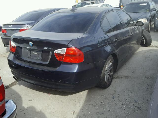 WBAVB135X6KX36323 - 2006 BMW 325 I BLUE photo 4