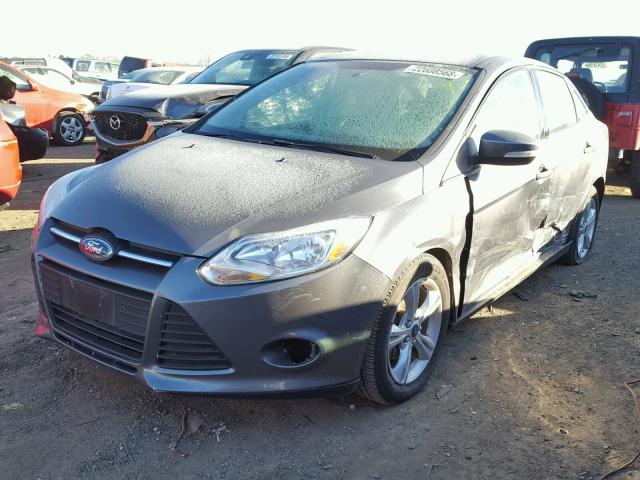 1FADP3F24EL192915 - 2014 FORD FOCUS SE GRAY photo 2