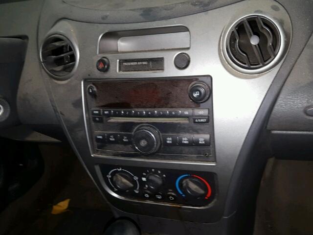 1G8AJ55F27Z122581 - 2007 SATURN ION LEVEL BLACK photo 9