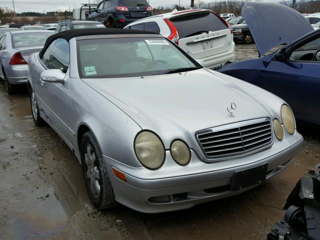 WDBLK65G4YT045290 - 2000 MERCEDES-BENZ CLK 320 SILVER photo 1