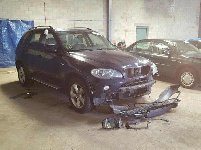 5UXFE43568L001186 - 2008 BMW X5 3.0I BLUE photo 1